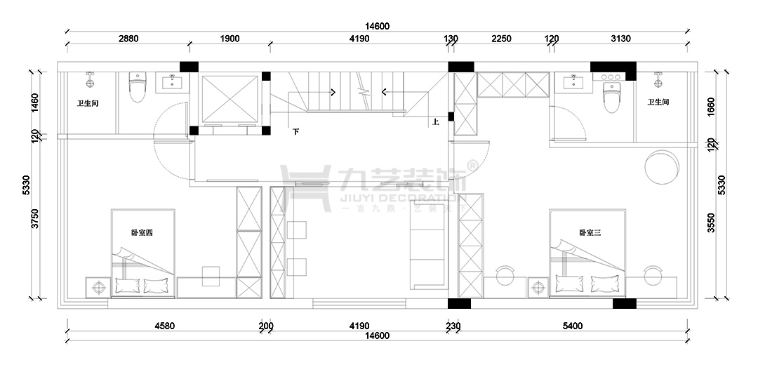 三樓平面布置圖