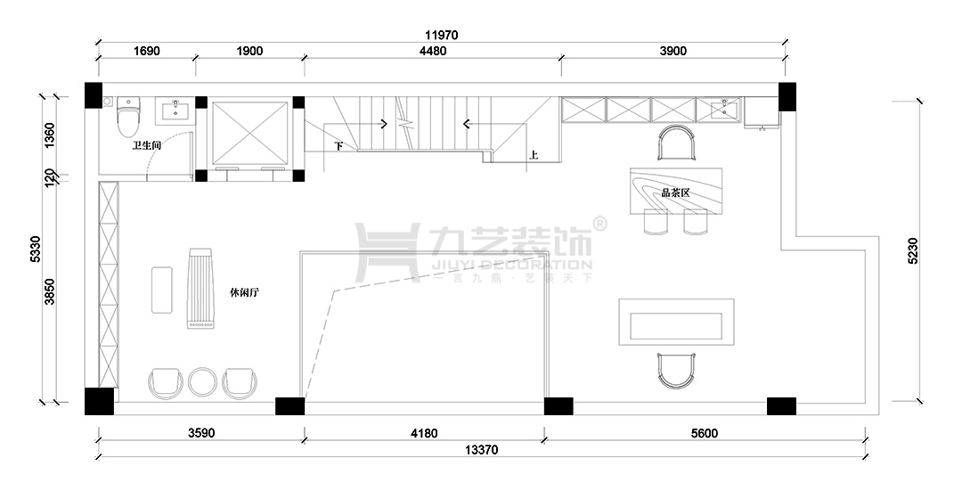 負(fù)一樓平面布置圖