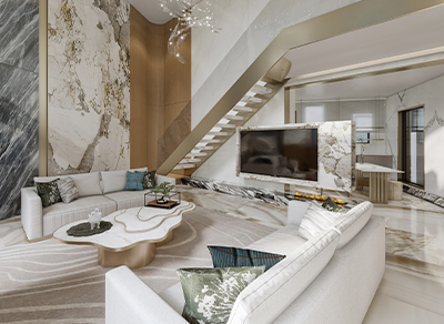 翠湖山莊-400㎡現代簡約家居