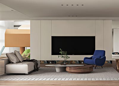 錦繡香江-800㎡現代簡約的復式樓