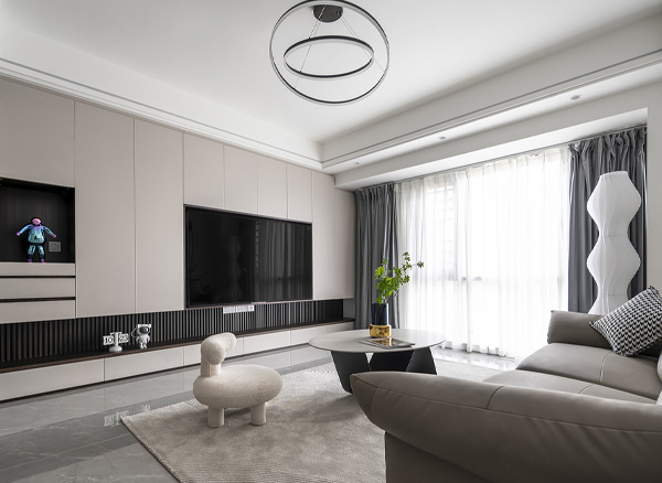 龍津華府-104㎡現(xiàn)代簡(jiǎn)約溫暖的港灣