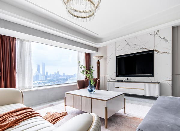 126㎡現(xiàn)代輕奢 | 輕奢有度，精致無(wú)別