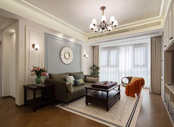 118㎡簡美設計，舒適與藝術的結合