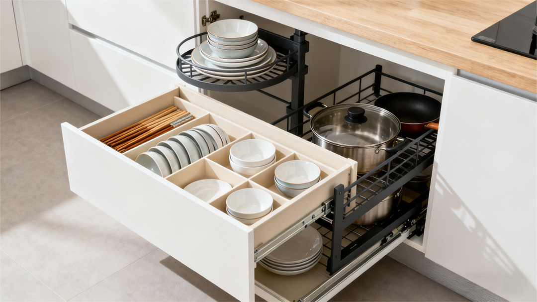 抽屜精細化設計