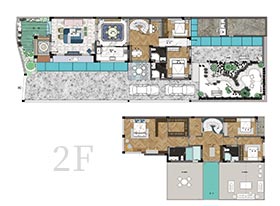 金碧花園-350㎡折衷主義別墅